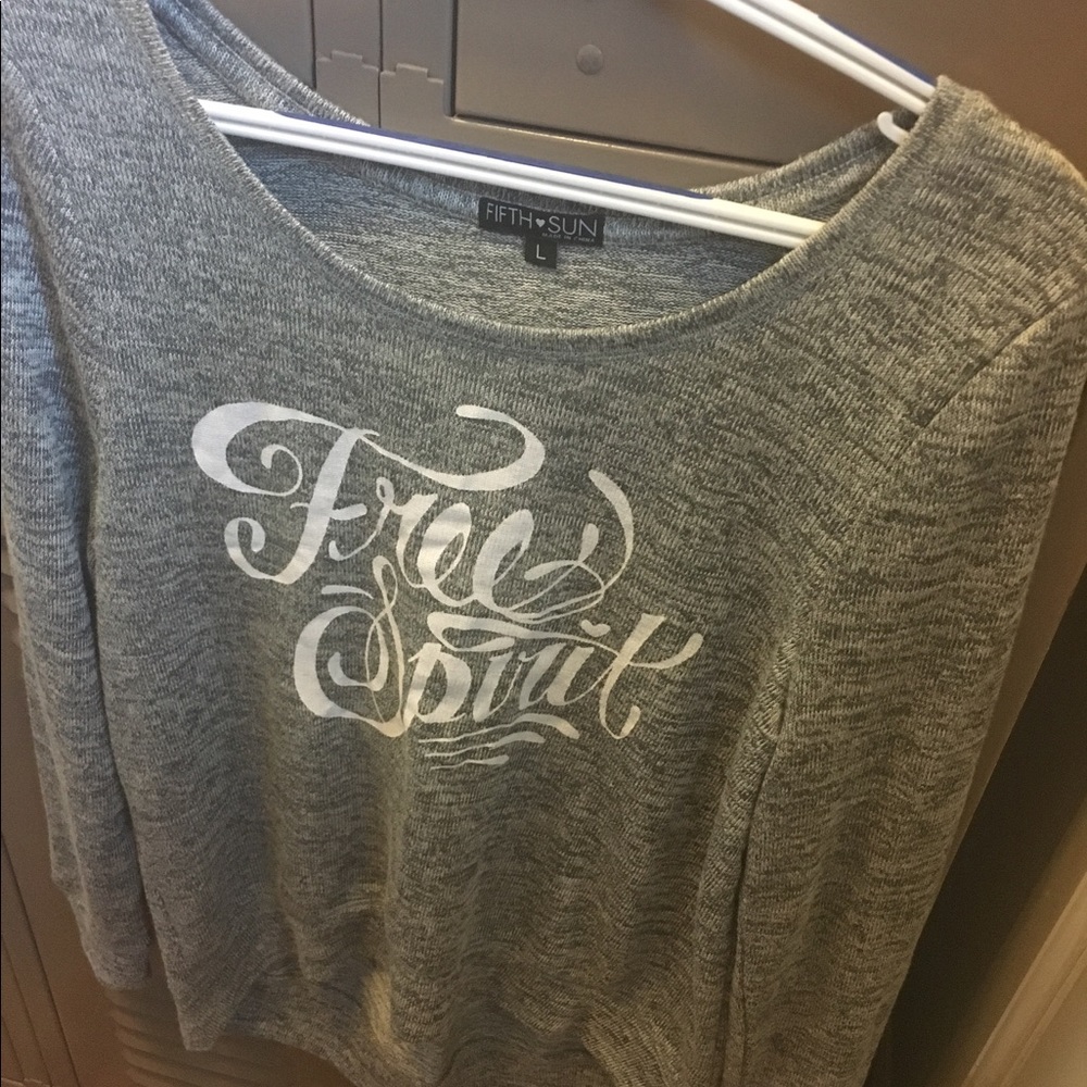 Fifth Sun  Free Spirit Knit Shirt